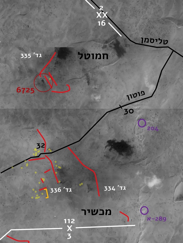 תצ"א מס' 6 - פרישת חטיבה 112 בפתחת "פוטון"